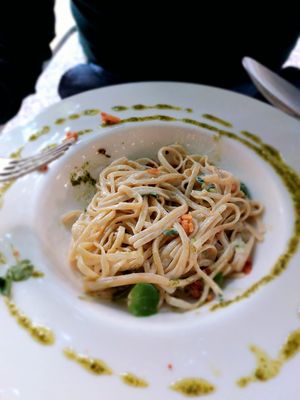 Tagliatelle at Bellaverde in Mallorca