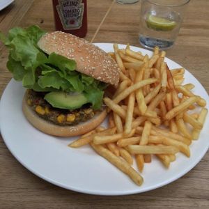 Veggie Burger  at Bellaverde in Mallorca