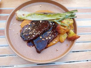 Seitan special 18eur at Bellaverde in Mallorca