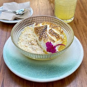 Lemon meringue   at Bellaverde in Mallorca