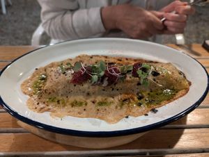 Mushroom cannelloni   at Bellaverde in Mallorca