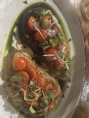 Eggplant   at Bellaverde in Mallorca