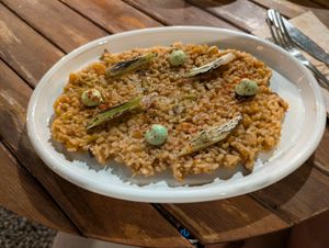 Arroz meloso at Bellaverde in Mallorca