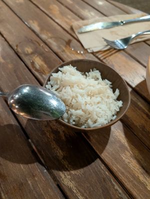 Arroz del.curry at Bellaverde in Mallorca