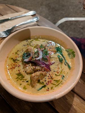 Curry at Bellaverde in Mallorca