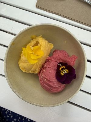 Sorbet   at Bellaverde in Mallorca
