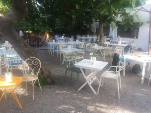 Outside area at Bellaverde in Mallorca