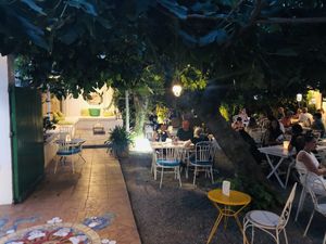 Under the fig trees... at Bellaverde in Mallorca