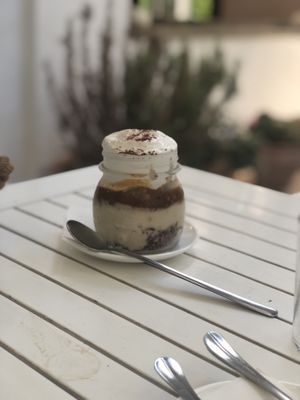 Banoffe pie  at Bellaverde in Mallorca