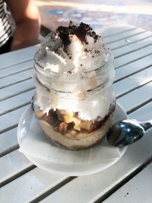 Banoffee - soo delicious! at Bellaverde in Mallorca