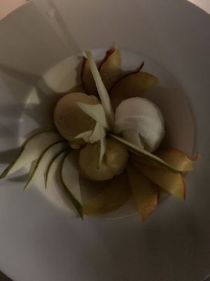 Sorbets at Bellaverde in Mallorca