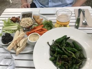 Order the mixed platter and the pimientos, they are amazing!! 💓 at Bellaverde in Mallorca