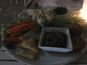 Mixed plate  at Bellaverde in Mallorca