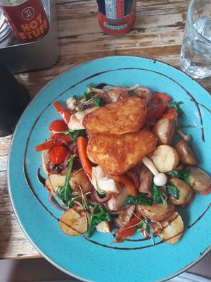 Nice but flavourless new potatoes at No 33 in Norwich