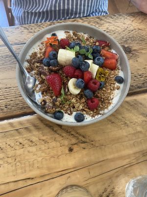 Yoghurt bowl   at No 33 in Norwich