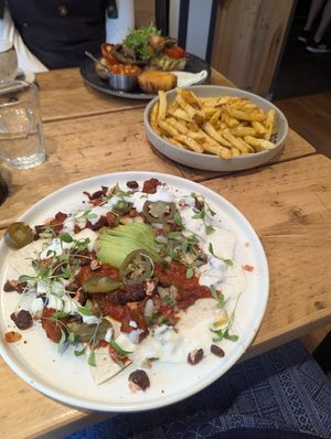 Vegan quesadillas at No 33 in Norwich