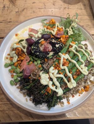 Green goddess bowl at No 33 in Norwich