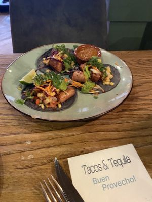 Chorizo tacos   at Tacos & Tequila in Amsterdam