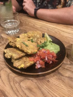 Fried plantain  at Tacos & Tequila in Amsterdam