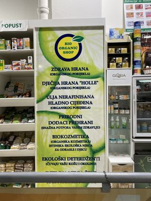 Sign  at Biomedic in Banja Luka