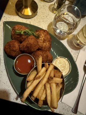 Cauliflower wings  at Oscars Café Bar in Dublin