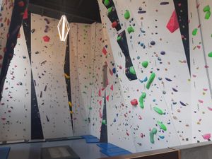 Climbing walls at Lintharena in Naefels