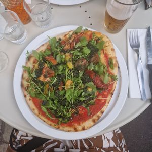 Pizza Juliette at Chez Didier et Brigitte by Greg in Marseille