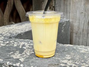 Curcuma Latte  at KaffeeKlatsch Easy Klosters in Klosters-serneus