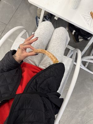 Churros con canela   at Churrería El Moro in Mexico City