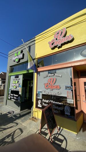   at VCrepes in Long Beach