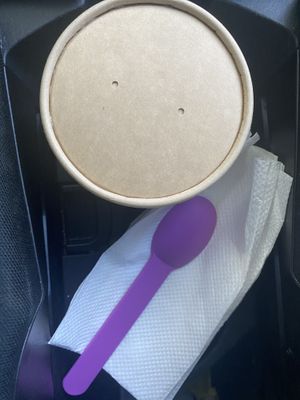 The hot oatmeal is good and reasonably priced. The oatmeal was a bit dry. I took the oatmeal home for the next day. I added hot water    at ah-Sigh-e in Jenks