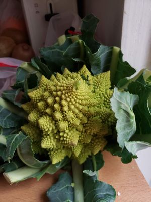 this was a cool new veg that i found! yummy! at Bio Marché in Paris