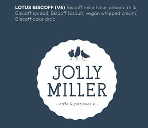 Biscoff milkshake sounds good! at The Jolly Miller Cafe in Gisborne