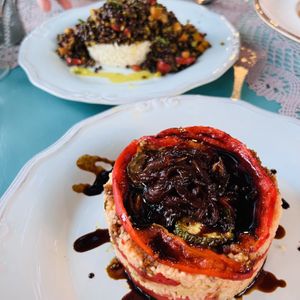   at Lucciola Organic Bistro in Corfu