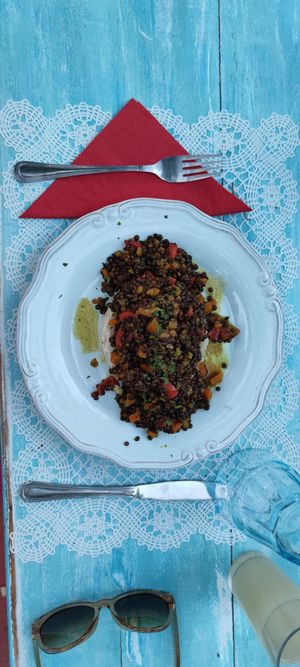  at Lucciola Organic Bistro in Corfu