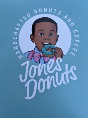 Sign   at Jones Donuts in Stuttgart