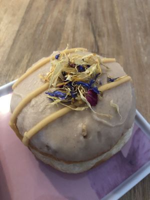 Aprikuss special donation donut may  at Jones Donuts in Stuttgart