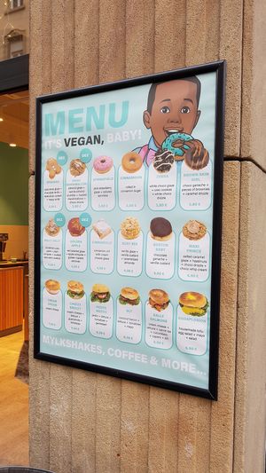 Menu December '22 at Jones Donuts in Stuttgart