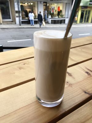 Chai Latte  at Jones Donuts in Stuttgart