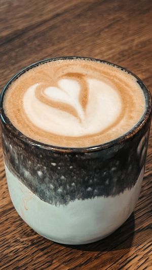 Hafer Cappuccino at geen in Hamburg