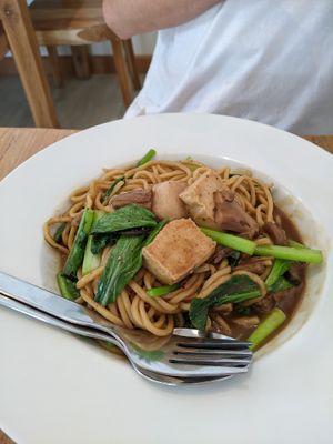 Hokkien Noodles at VEGAN PHUKET in Phuket