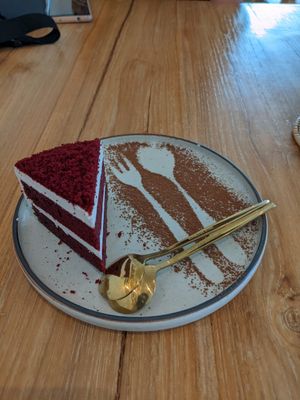 Red velvet at VEGAN PHUKET in Phuket