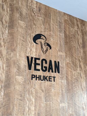 Wall at VEGAN PHUKET in Phuket