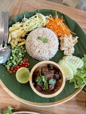 Khao Kluk Kapi  at VEGAN PHUKET in Phuket