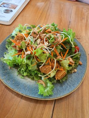 Tempeh salad at VEGAN PHUKET in Phuket
