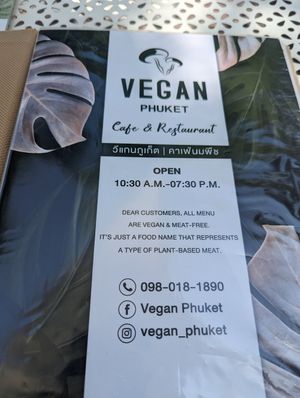  at VEGAN PHUKET in Phuket