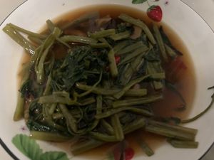 Morning glory   at VEGAN PHUKET in Phuket