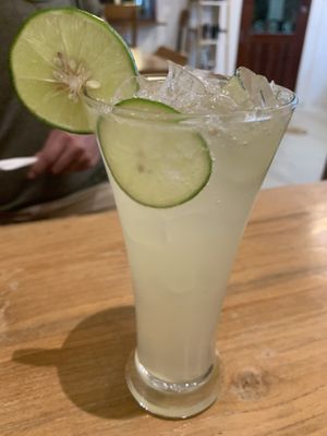 Lime and soda  at VEGAN PHUKET in Phuket