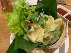 Dumplings  at VEGAN PHUKET in Phuket