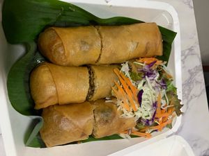 Spring rolls. Very good    at VEGAN PHUKET in Phuket